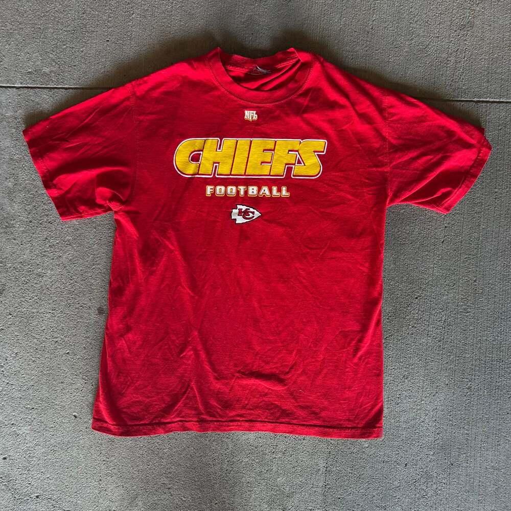 Kansas City Chiefs NFL Red Graphic T-Shirt